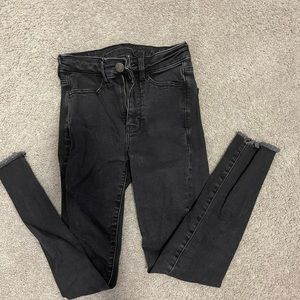 American Eagle Black Skinny Jeans